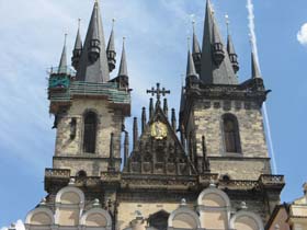 Прага. Костел Девы Марии перед Тыном