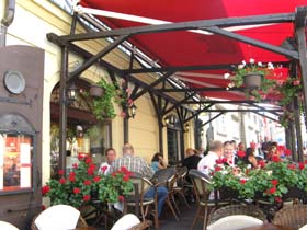 Прага, Градчаны. Ресторан U Cisaru