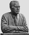 Л.С. Понтрягин. Бюст работы Клыкова